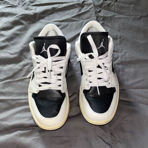 Nike AirJordan Blue and White Sneakers